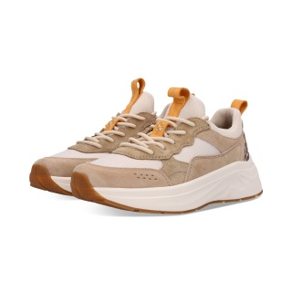 Sneakers Salamander (gładka skóra) F31-ARO60-1469-5282 beżowe damskie